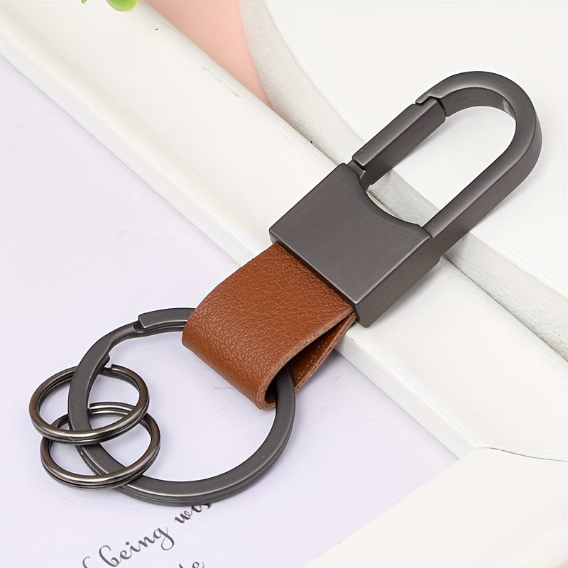 MAT Leather Keychain