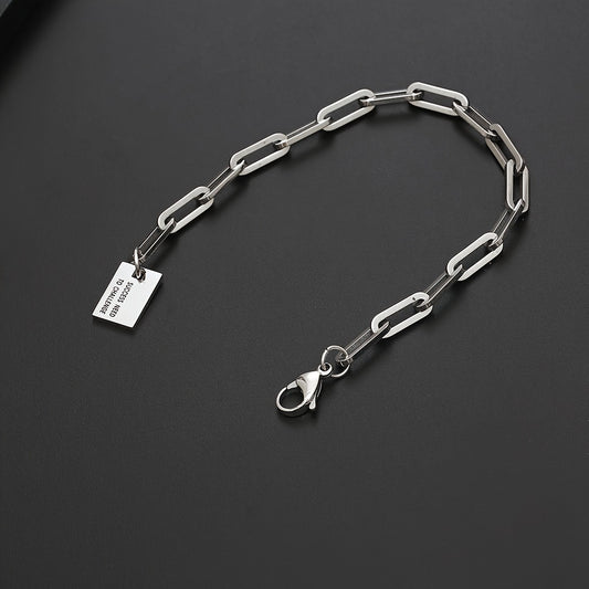 Stainless Steel Chain Bracelet