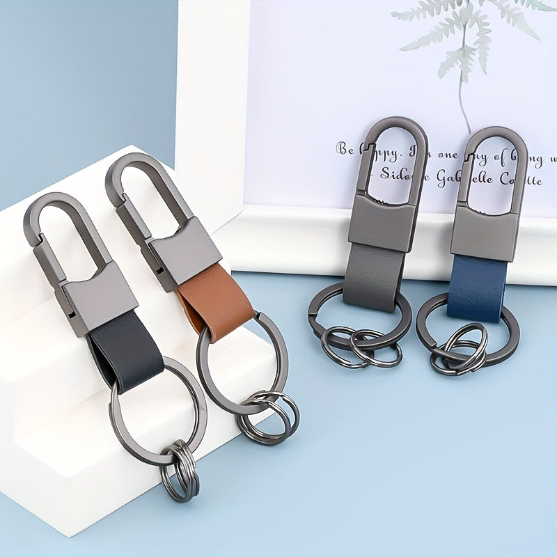 MAT Leather Keychain